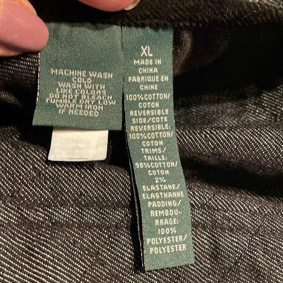 Ralph Lauren reversible denim vest. New with tags. - Picture 8 of 8